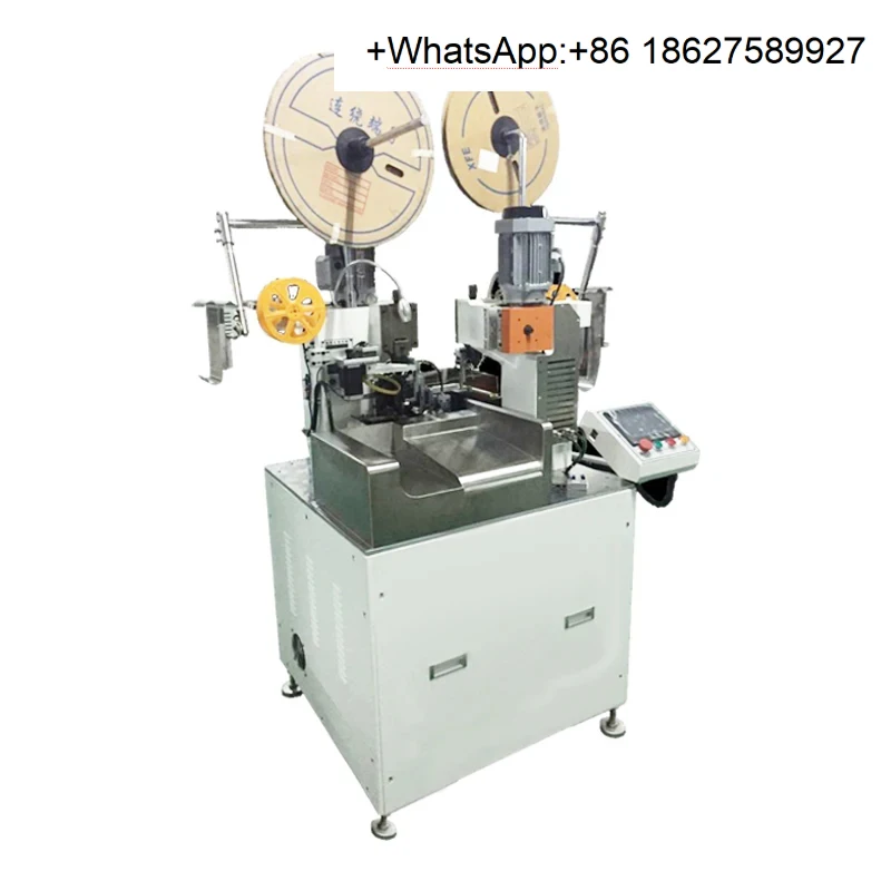 Full Auto Double Station Terminal Crimping Unit Multifunctional Single Station Servo Parallel Terminal Processing Device
