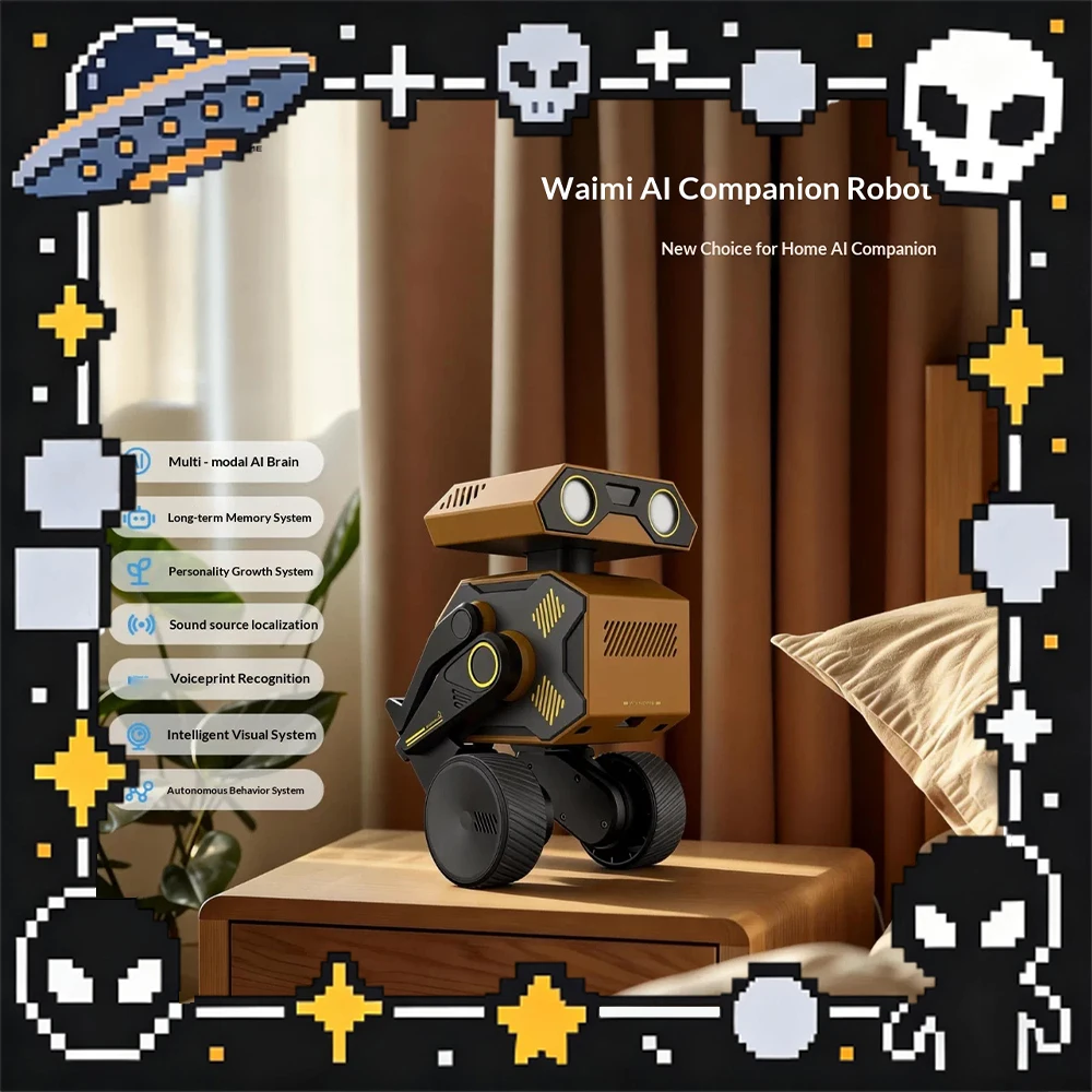 WYNDME 01 Smart Robot Intelligent Vision System AI Companion Robot Knowledge Popularization Long Term Memory System For Gifts