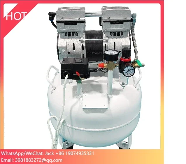 

High Air Flow Oil-Free Chair Accessory Metal Air Compressor Essential Oral Therapy Connecting 2 Chairs Industrial