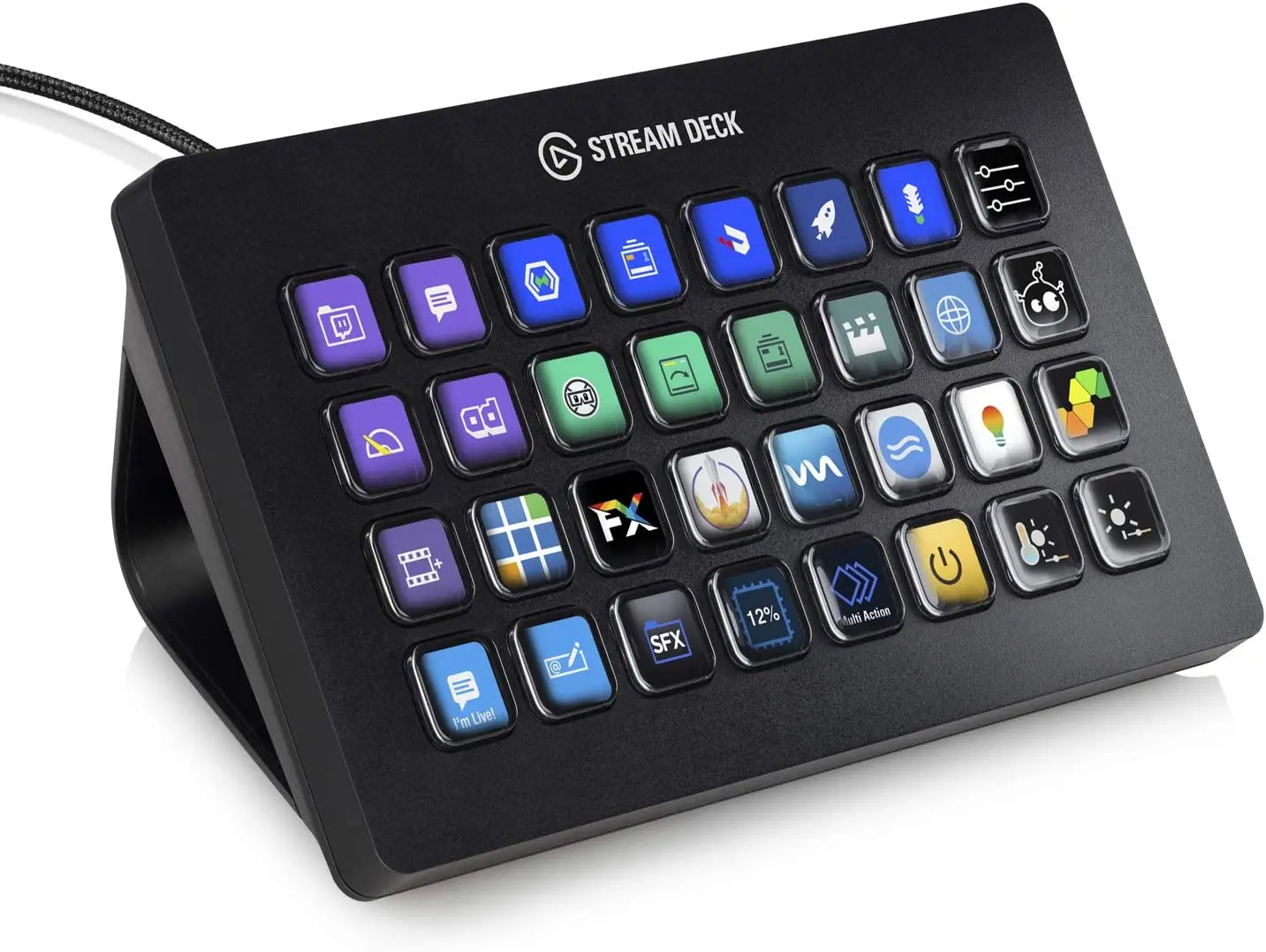 Elgato Stream Deck XL – Advanced Studio Controller, 32 macro keys