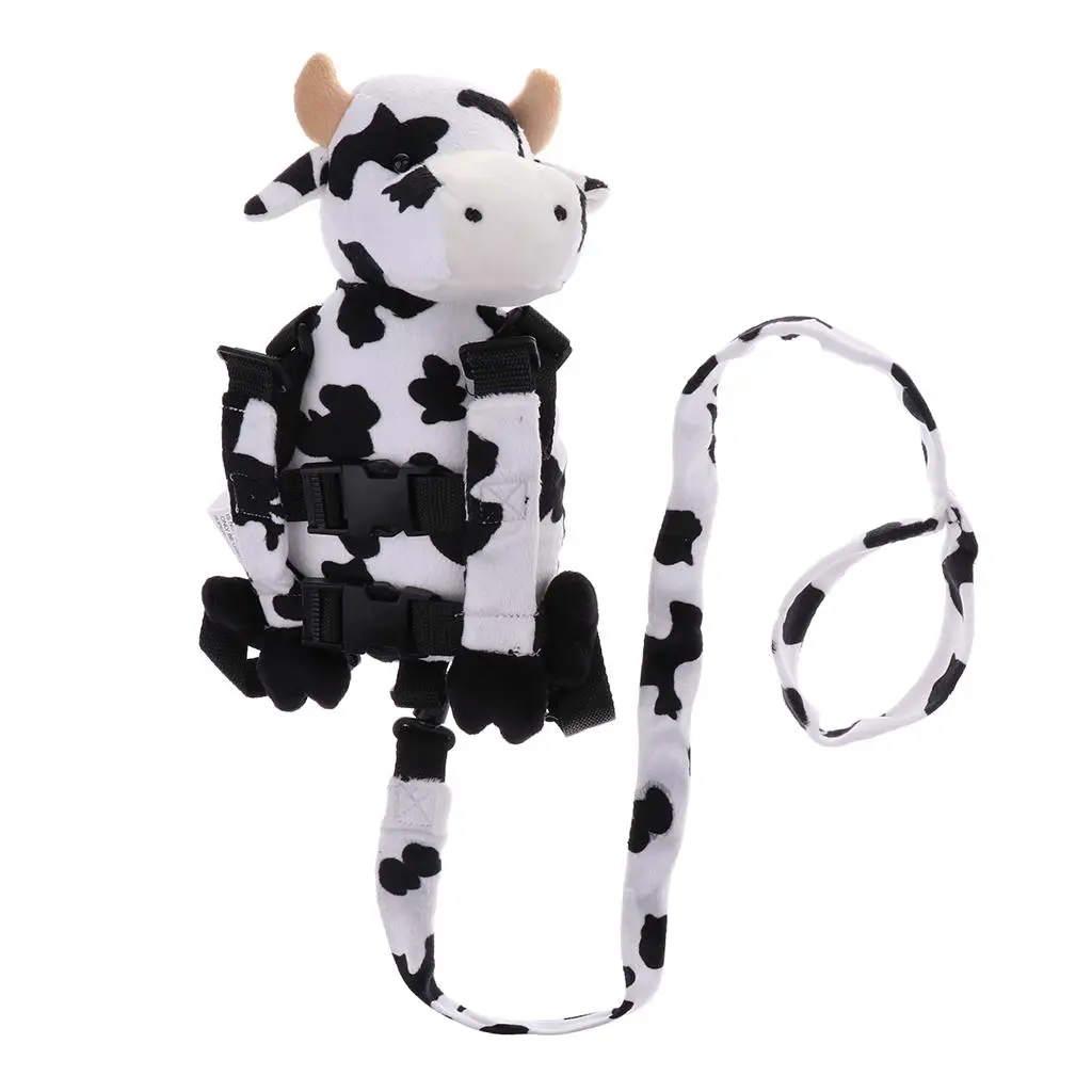 

Plush Safety Harness Anti-lost Backpack Kids Walking Leash Strap Toddler Bag for Museum Outings