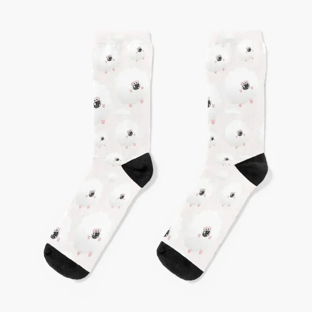 Masked sheep in the sky Socks man funny sock Mens Socks Women's