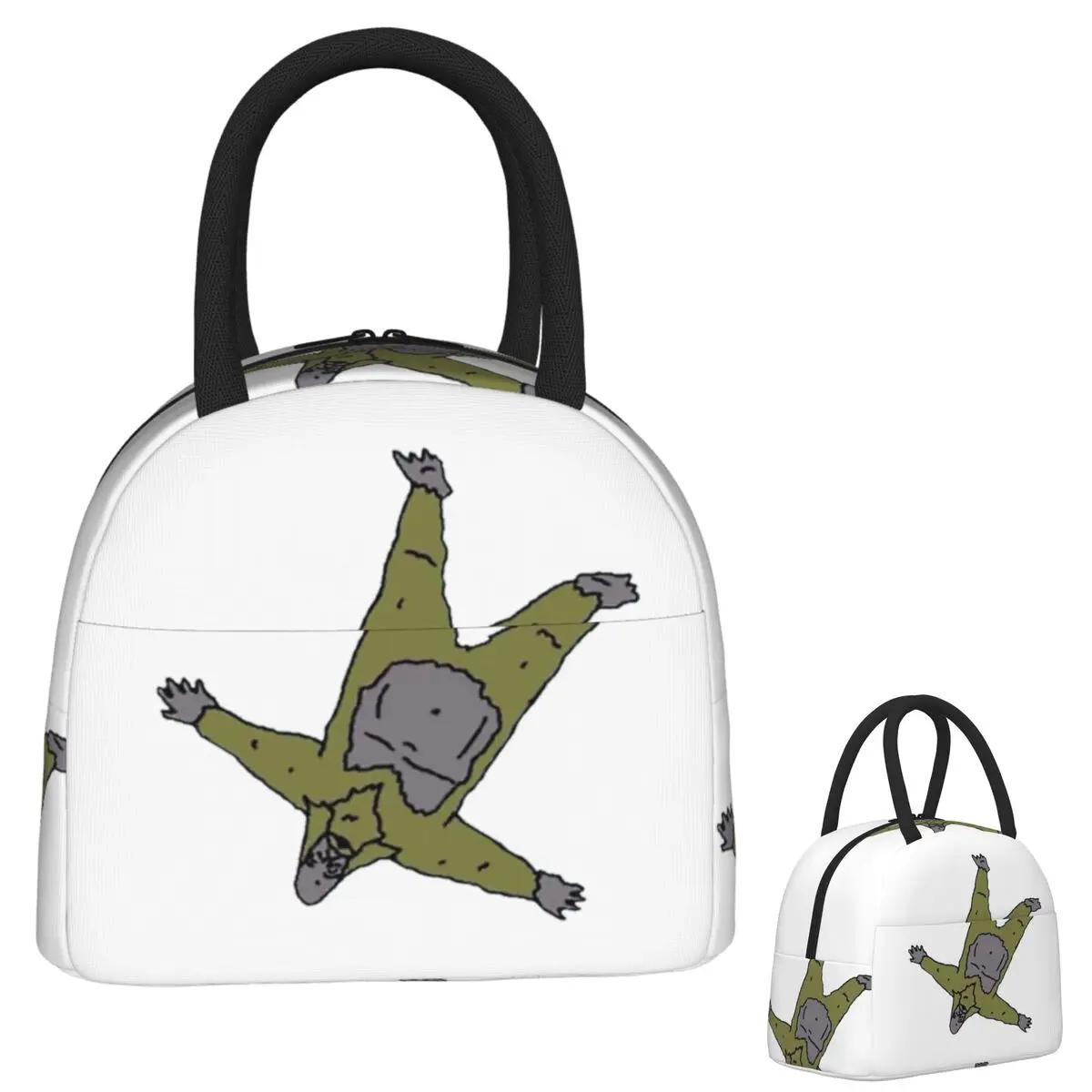 

Big Lez Show Donny Lunch Bags Insulated Bento Box Waterproof Lunch Tote Resuable Picnic Bags Thermal Bag for Woman Children Work