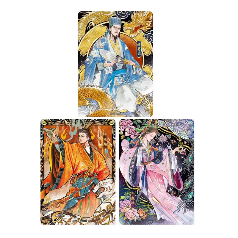 KAYOU Three Kingdoms Series7 Heroic Ode Northern Expedition a las Plains Central H/L/G/FS/GW/SH/Tarjeta genuina blanca/verde/amarilla