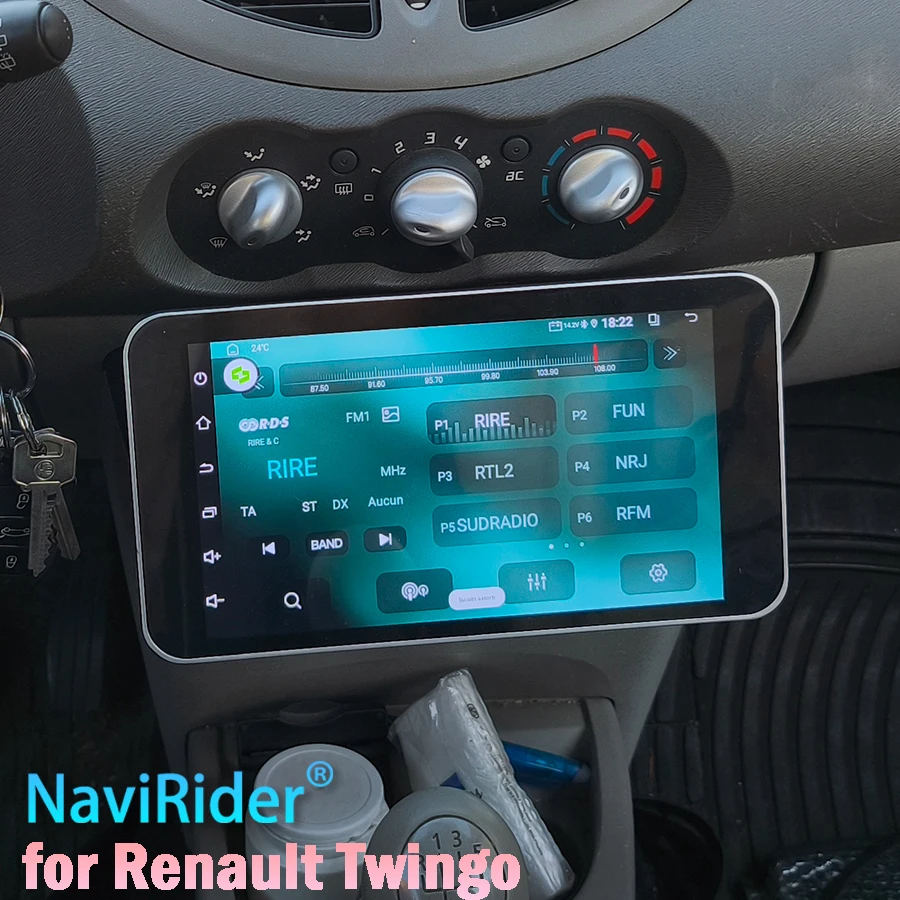 Android Car Radio GPS Navigation 7inch For Renault Twingo 2007-2013 Multimedia Video Player CarPlay 4G Stereo Head Unit Stereo