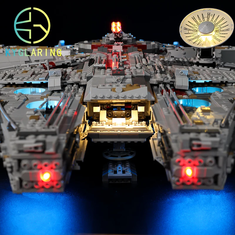 Kyglaring For 75192 Led Lighting Set DIY Toys  (Not Included Building Blocks)