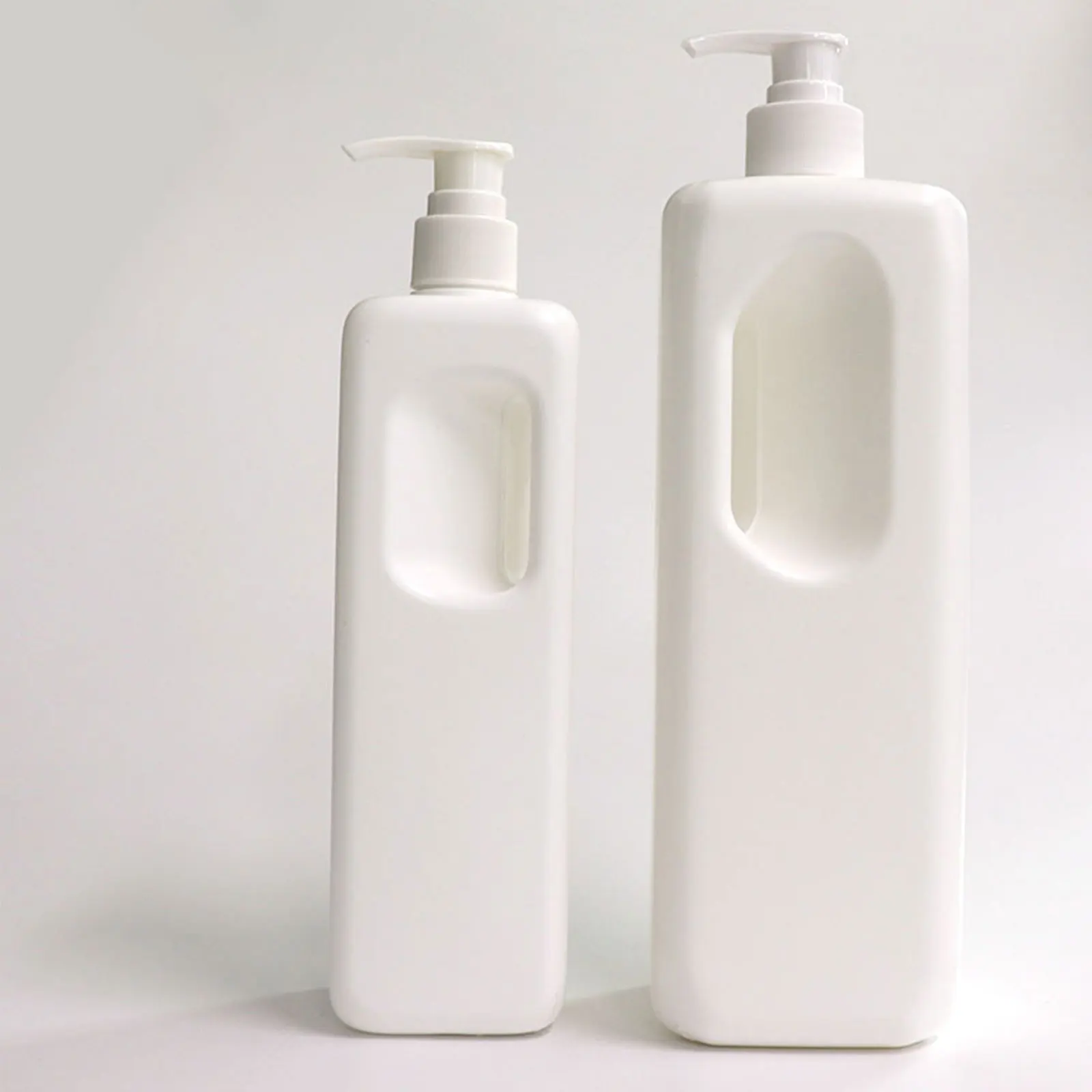 500/1000ml Square Liquid Soap Dispenser Bottle Shampoo Body Wash Shower Gel Container Household Bathroom Refillable Bottle