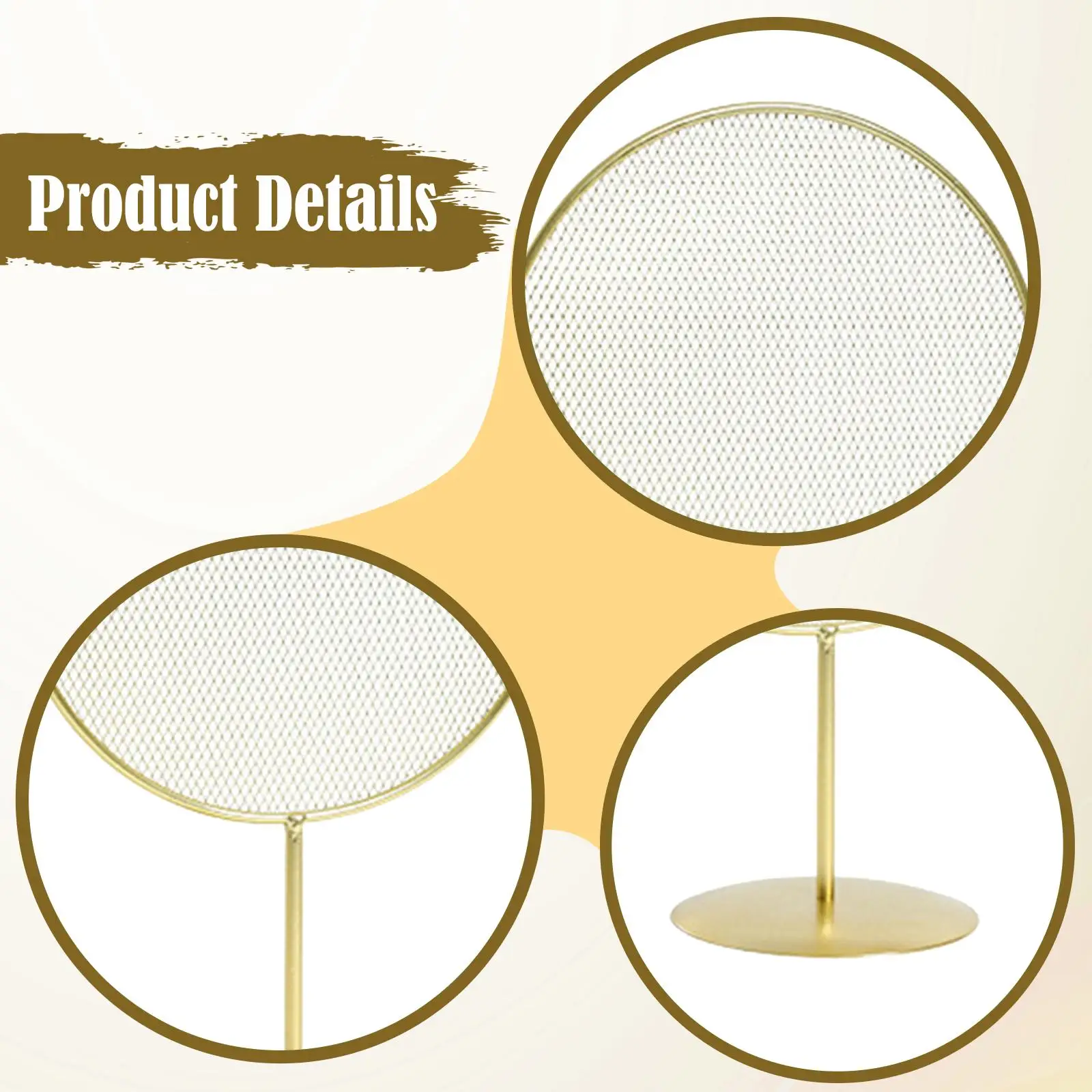 

Jewelry Display Stand Earring Holder Practical Stable Counter Showcase Necklace