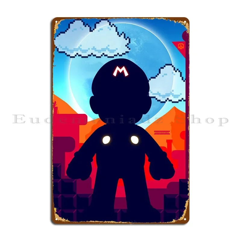 The Italian Plumber Metal Sign Poster Create Designing Printed Kitchen Tin Sign Poster