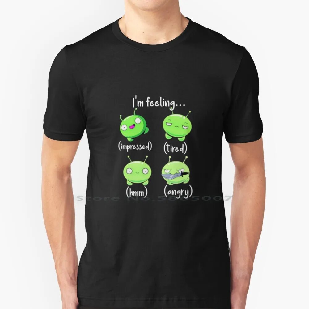 Mooncake Feelings Funny T-Shirt T Shirt 100% Cotton Mooncake Cartoon Cute Funny Chookity Avocato Netflix Animation Kvn Lord