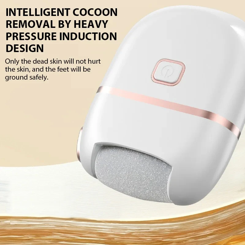 Mini Electric Foot Grinder Dead Skin Remover Calluses Feet Scrubber Electric Foot File Dry Dead Cracked Foot Care Repair