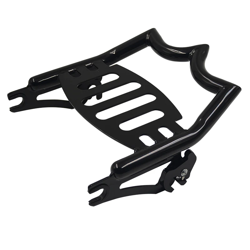 Motorcycle Accessories Solid Steel Crown Style Luggage Rack Detachable Tour Pack kit for Harley Road King Road Glide 2009-2024
