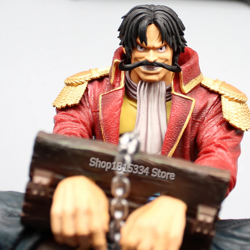 Figuras de acción de One Piece de Anime Gol·D·Roger Soldier, 26,5 cm, juguetes de modelos de colección de PVC, regalos de decoración de escritorio