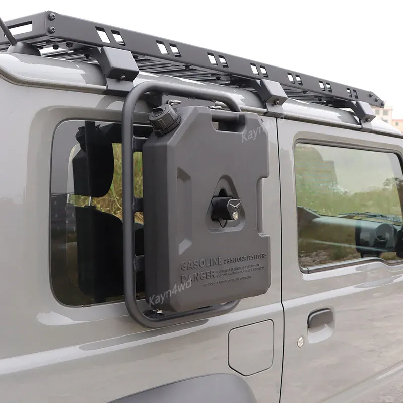 オフロード4x4アクセサリー サイドウィンドウ拡張ラダーラック 燃料