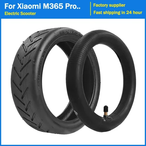 Imagen 1 del producto Nuevo tubo interior grueso mejorado de 8,5x2 pulgadas para patinete eléctrico Xiaomi M365 Pro S1 Mi 3, cámara de repuesto de neumáticos de rueda gruesa