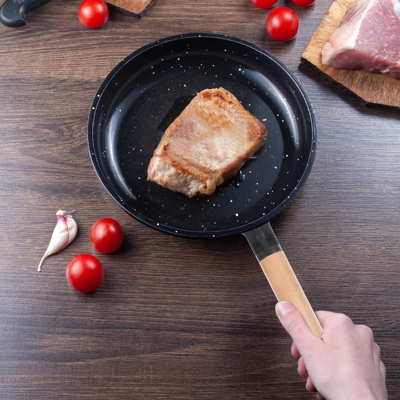 

Comfortable Ergonomic Pot Handle Replacement Anti-Scald Design for Pans Easy to Clean and Install Pot Handle Pan Handles