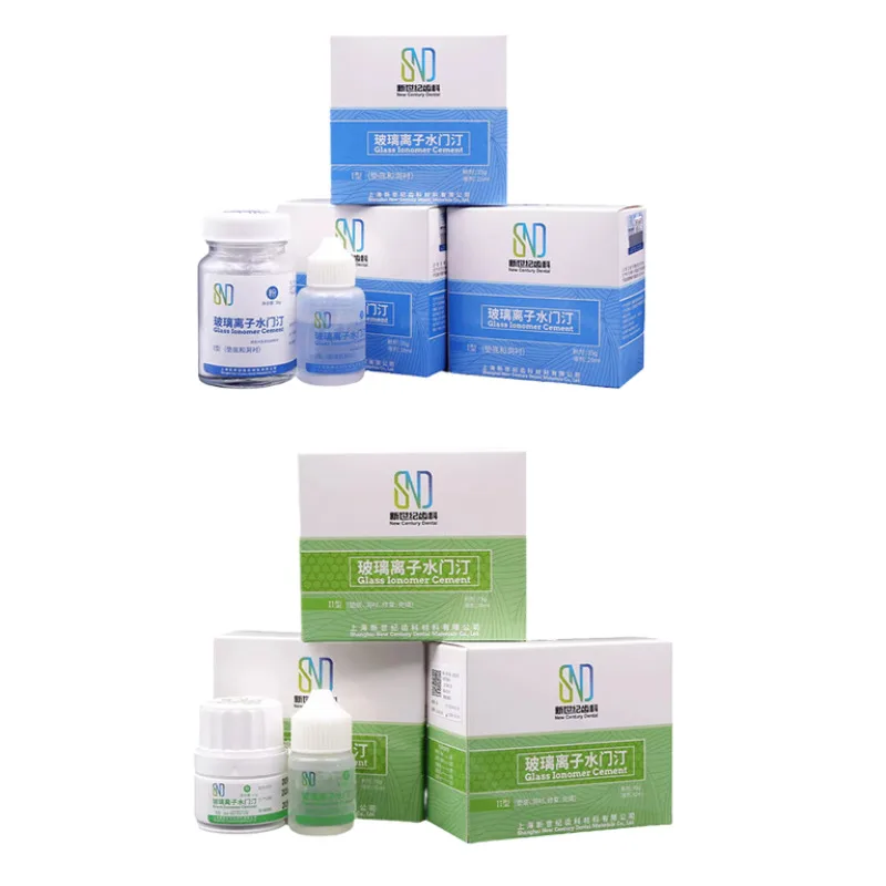 Dental Instruments Glass Ionomer Cement Enhanced Powder Liquid Cavity Nursing Repair Permanent Filling Whitening Lining Material - view 4