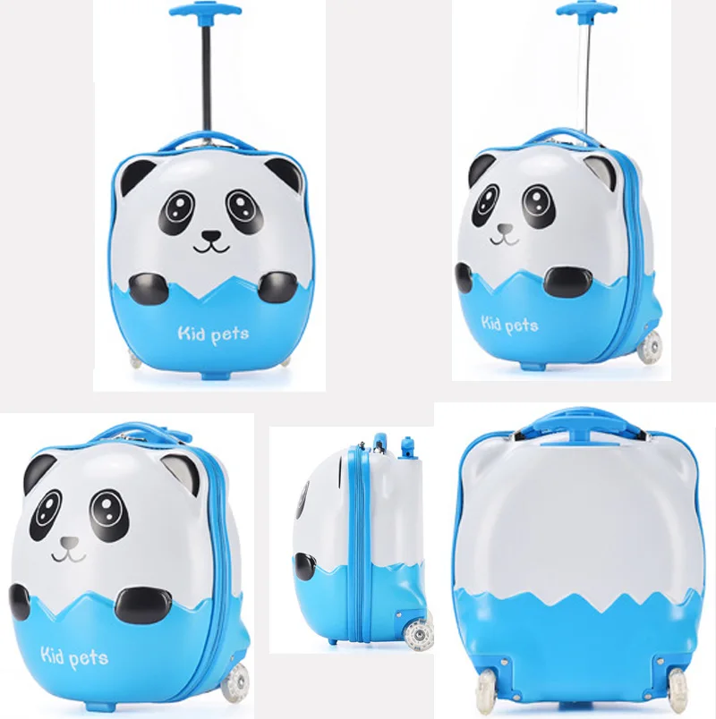 16 pollici Cartoon Cute children's Travel PC bagaglio Trolley Mini Cabin valigia Check-in Case per bambini ragazzi ragazze spedizione gratuita