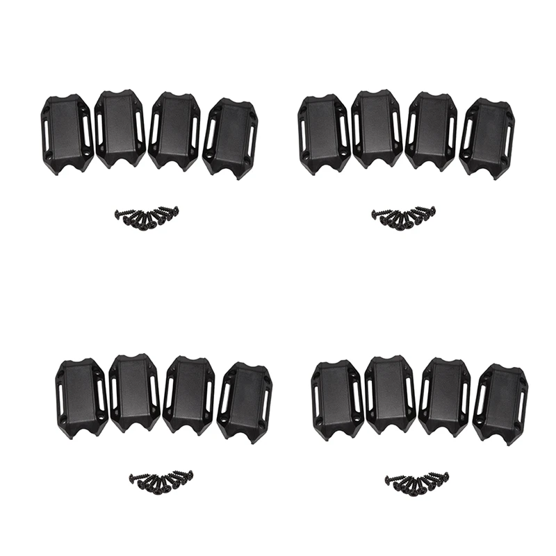 8X Motocicleta Guarda Motor Proteção Bumper Decorativa 25Mm Crash Bar Para Bmw R1200gs Lc Adv F700gs F800gs (Preto)