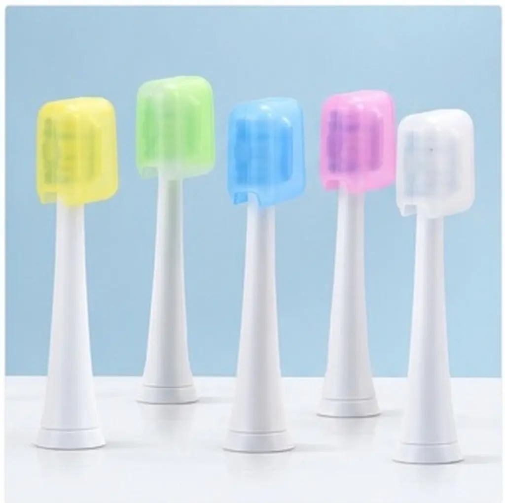 20Pcs Toothbrush Head Protector Cover Travel Case Compact Lightweight Dustproof Bristle Safeguard for Home Office Gym School