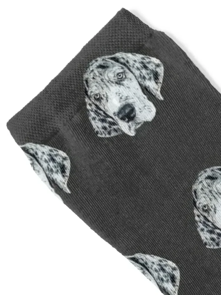 Merle Great Dane Puppy Face Art Socks valentine gift ideas basketball Running anti slip football Man Socks Women's