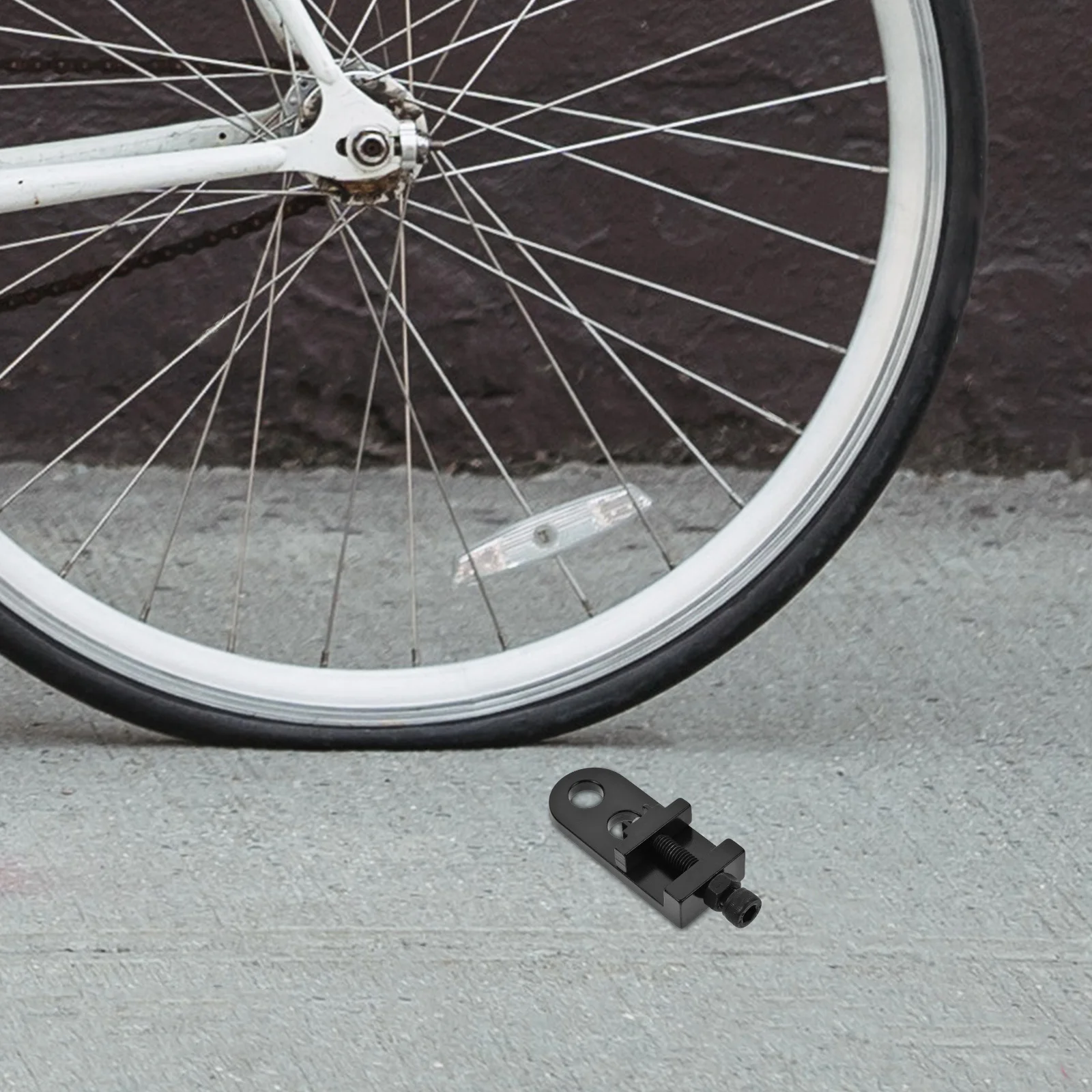 

Chain Tensioner Adjustable Bike Chain Adjuster for Single Speed Foldable Bikes Rear Wheel Slip Prevention Cycling Accessories