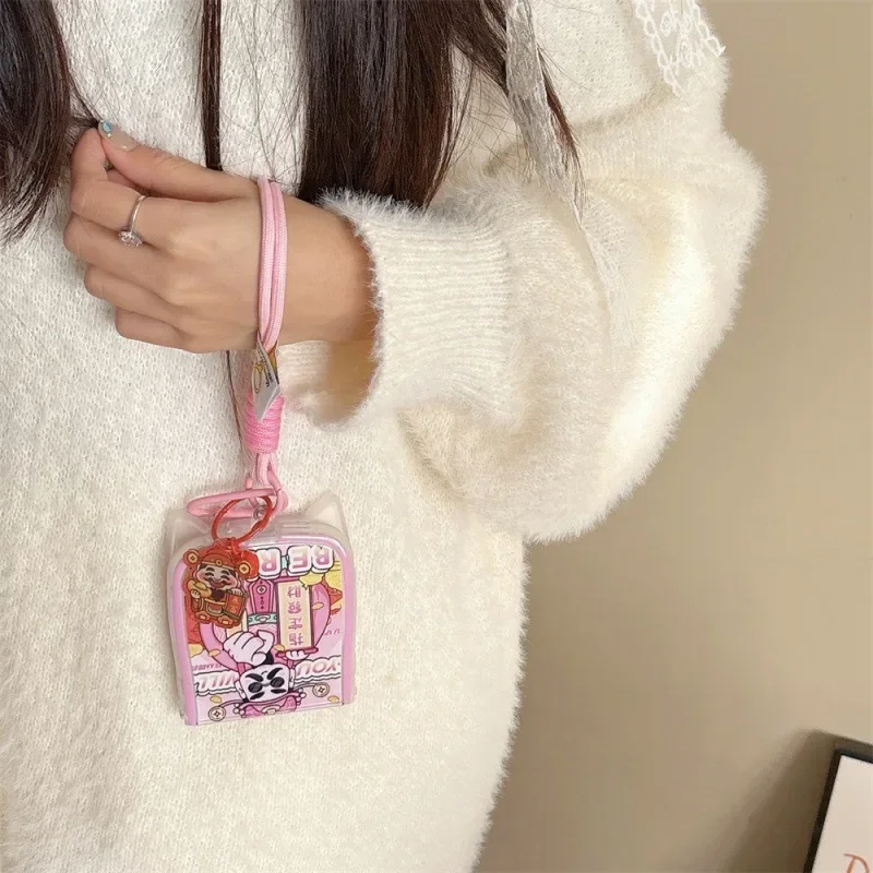 Funda de teléfono God of Wealth para Samsung Galaxy Z Flip 6 5 4 3 funda protectora trasera para ZFlip4 ZFlip5 ZFlip6