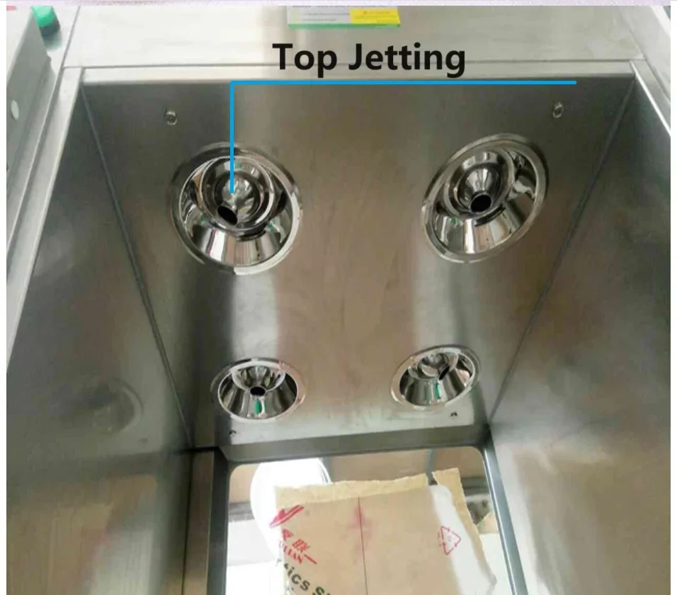 

Premium Automatic Stainless Steel Air Shower Transfer Window Laboratory Electronic Interlock​