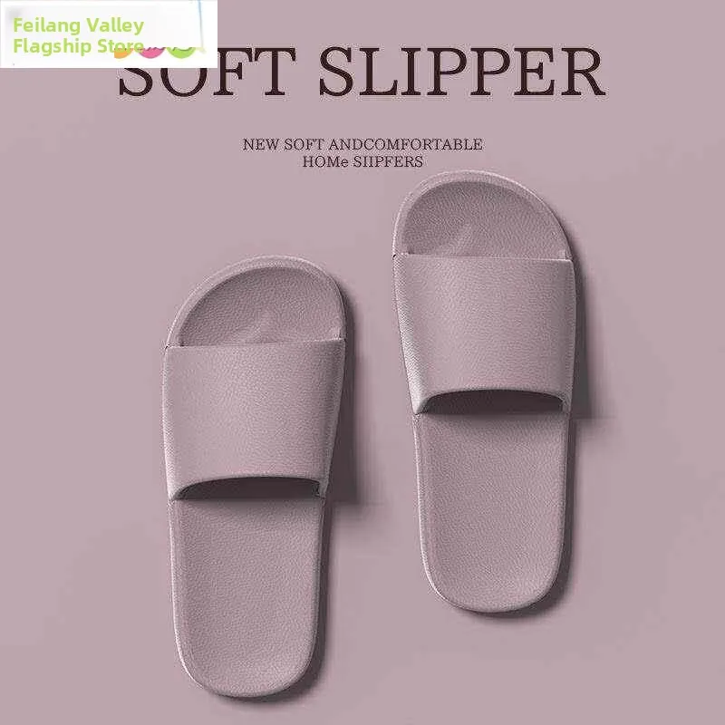 

Japanese Style Quiet EVA Indoor Slippers Unisex Summer Home Bathroom Anti-Slip Deodorant Couple Sandals Comfortable Home Shoes