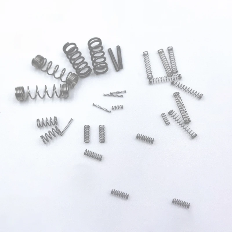 

Creamily 10PCS Pressure Compression Spring Y-type Return Spring Steel Wire Diameter 0.9mm Outer Diameter5-20mm Length5-50mm