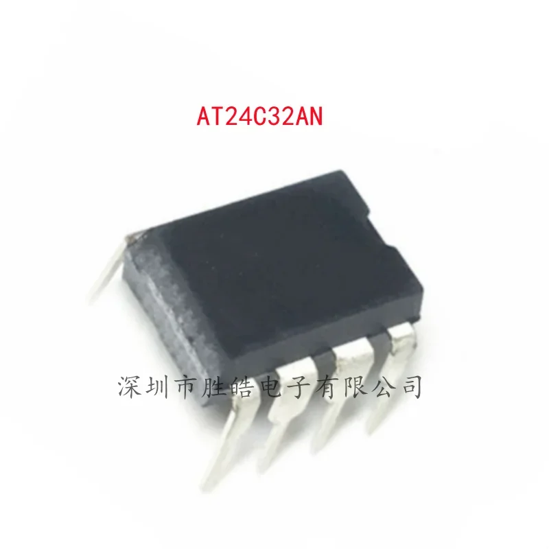 (10PCS)  NEW IC  AT24C32AN    AT24C32  AT24C32N   AT24C32A  DIP-8  Into 8 Feet  Integrated Circuit