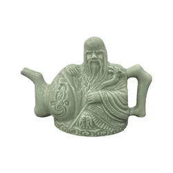 Trick Teapot Ceramics Coffee Tea Drinking Container Assassin Teapot Handmade Wine Coffee Dual Purpose Layered Magic Pot