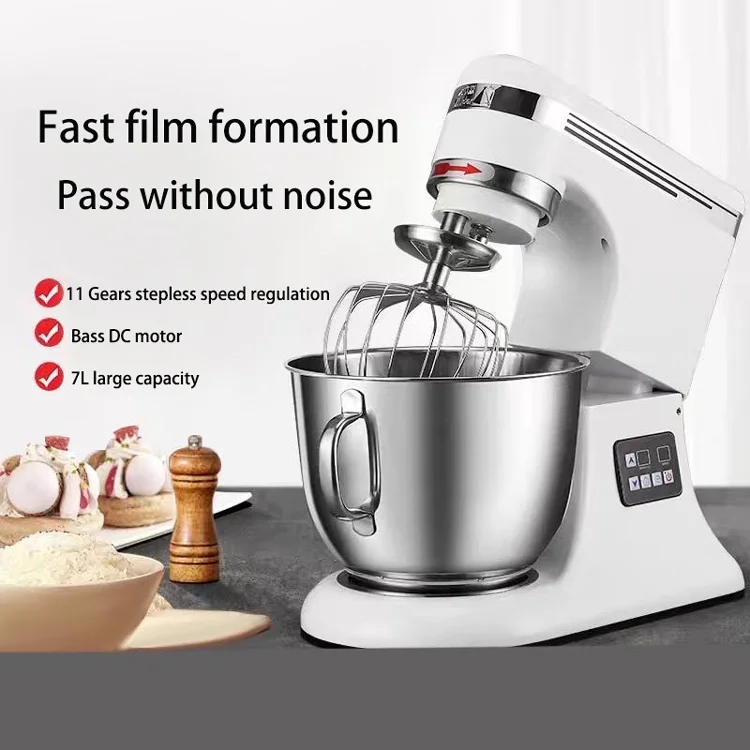Commercial 5L Multifunction Kneading Machine Egg Bread Cream High Quality Dough Mixer