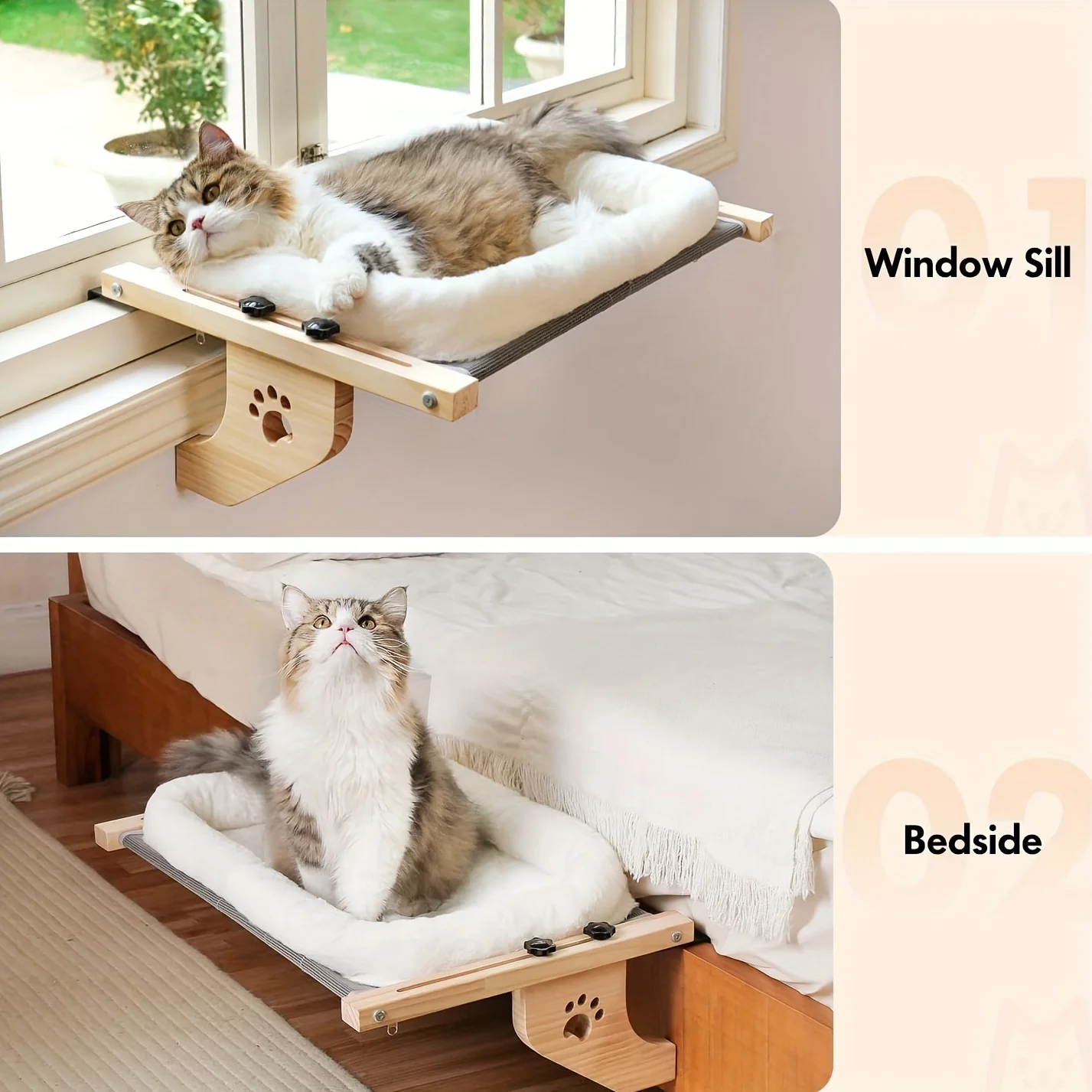 Thumbnail 3 - #5 Latest Window Mounted Cat Hammocks Offers