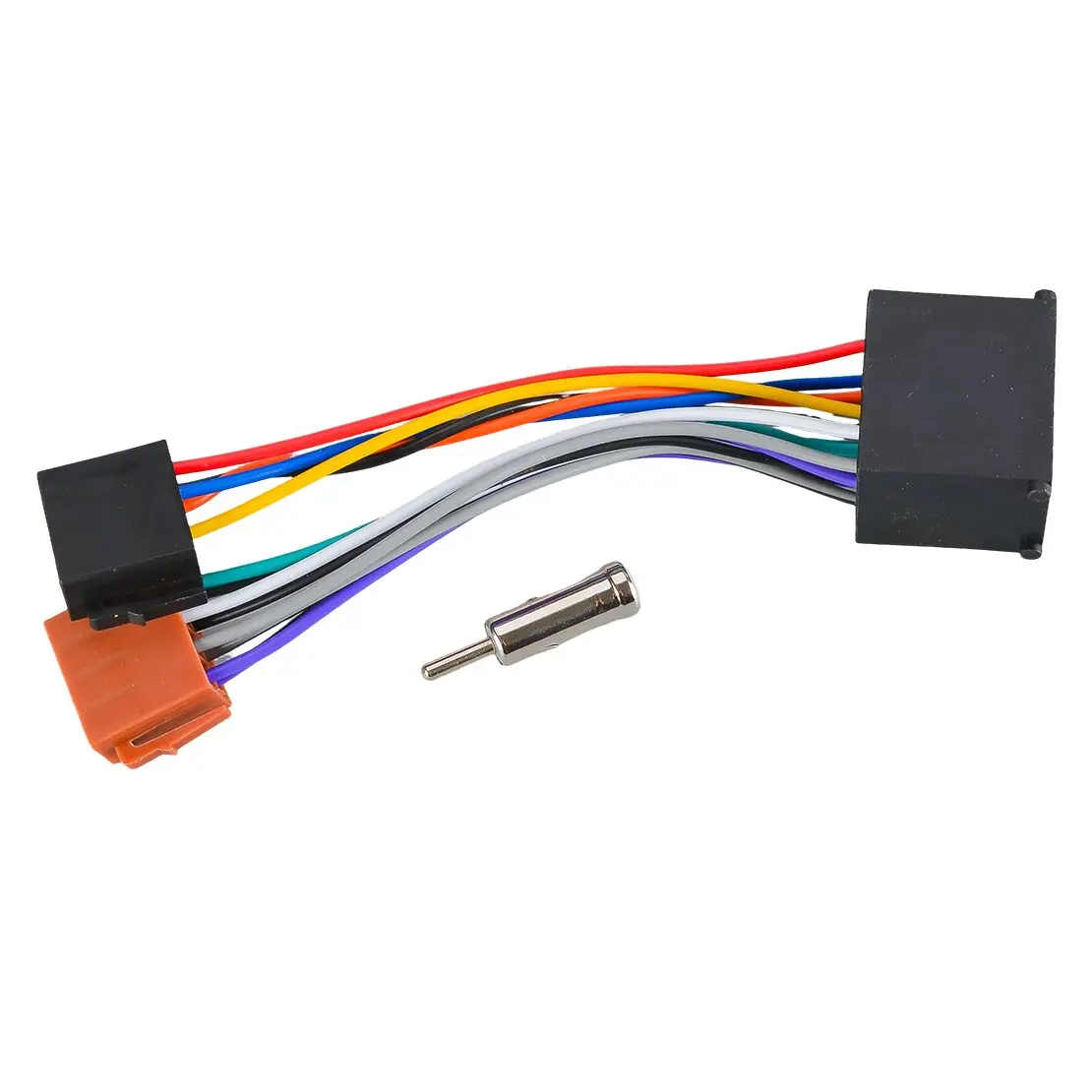 Stereo Radio Wire Wiring Cable Harness Antenna Connector Adapter Kit Fit For BMW 3 5 7 Series E30 E36 E46 E34 E39 E32 E38 E31
