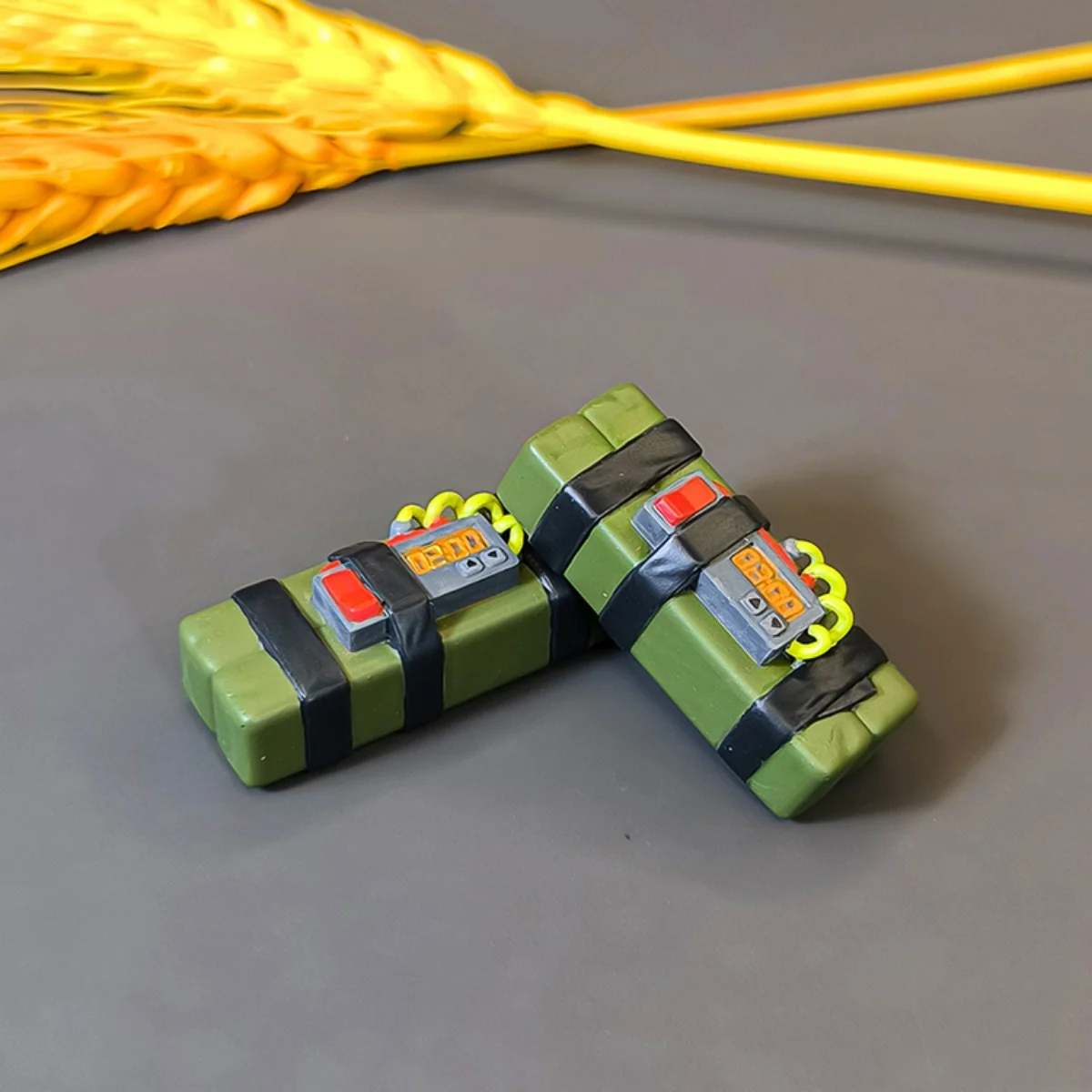 C4 قنبلة زمنية نموذج مصغر مشهد زخرفة ملحق GTA5 نفس سلاح نموذج 1/8 1/12