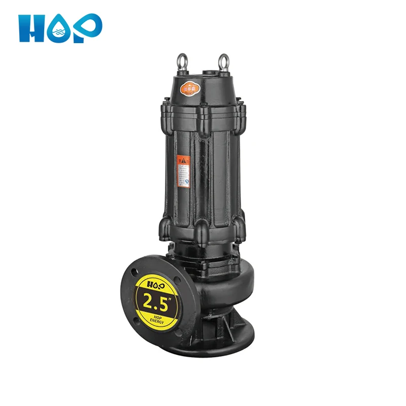 High Quality HOP 65WQ15-9-1.1 Sewage Submersible Centrifugal Pump for Vacuum Usage