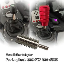 Manual Gear Shifter Adapter For Logitech G25 G27 G29 G920 Modification Aluminum Alloy Accessories Personalized Gear Head