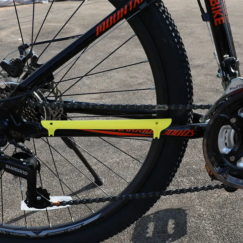 Protector de cadena de bicicleta de plástico sólido, cubierta de marco de bicicleta, accesorios de ciclismo, Protector de cadena, piezas de ciclismo