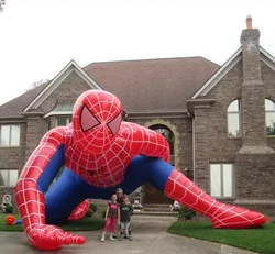 Modern Fashion Advertising Spiderman Inflatable Cartoon Model Giant Inflatable Spiderman Toy For Part
