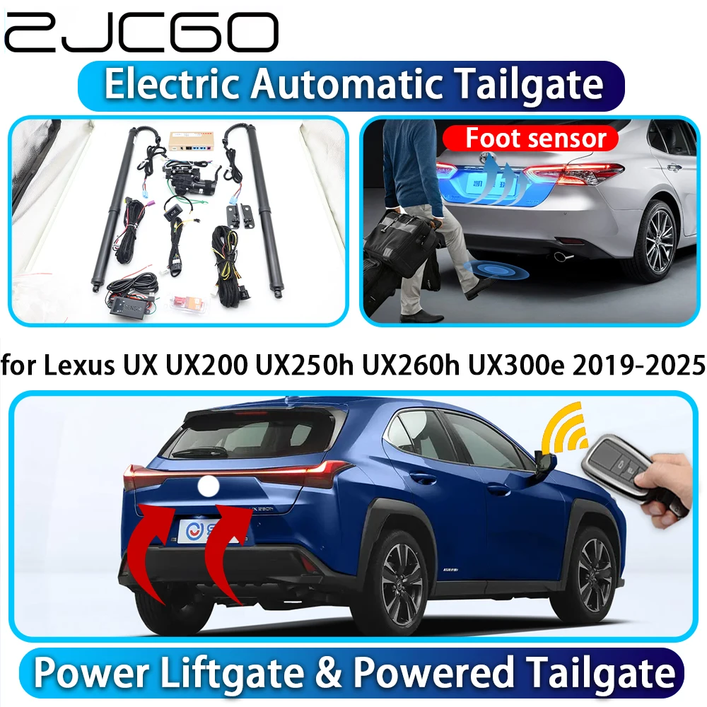 ZJCGO for Lexus UX UX200 UX250h UX260h UX300e 2019-2025 OEM Automatic Power Liftgate Powered Tailgate Intelligent Trunk Lift Kit