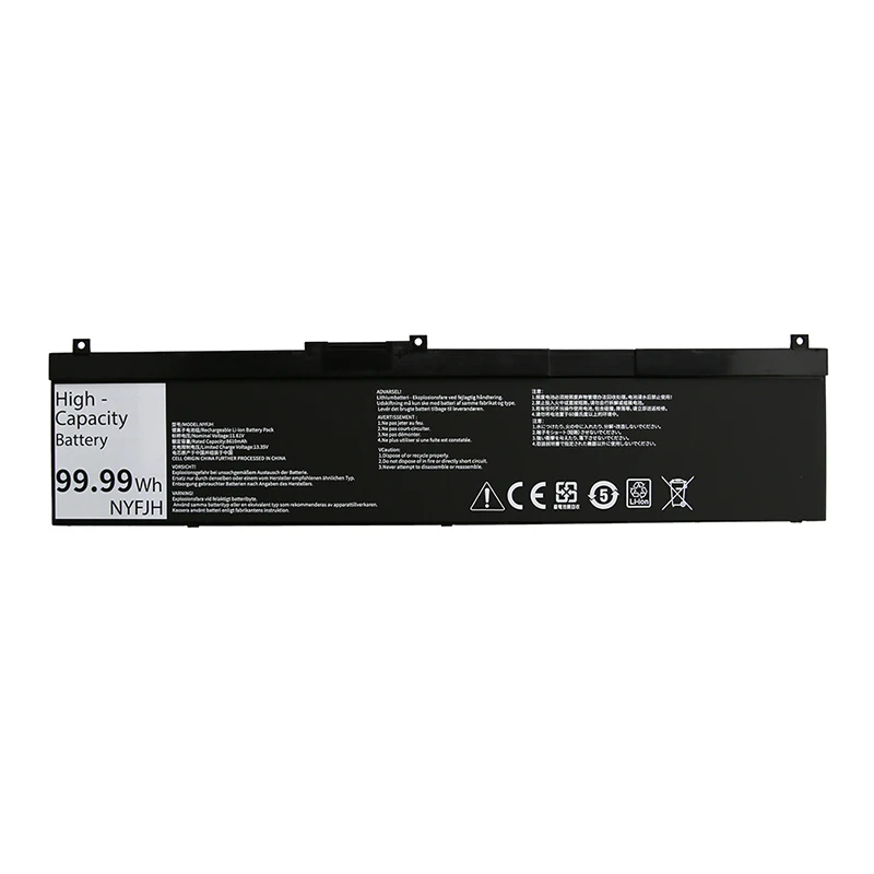 NYFJH 99Wh Higher Capacity Laptop Battery for DELL Precision 7530 7540 7730 7740 7550 7750
