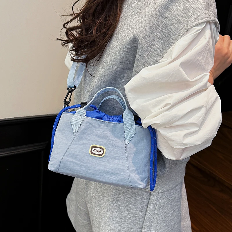 2025 Summer New Neutral Trendy Women's Bag Casual Easiest for Match Handbag Waterproof Wear-Resistant Shoulder Crossbody Bag