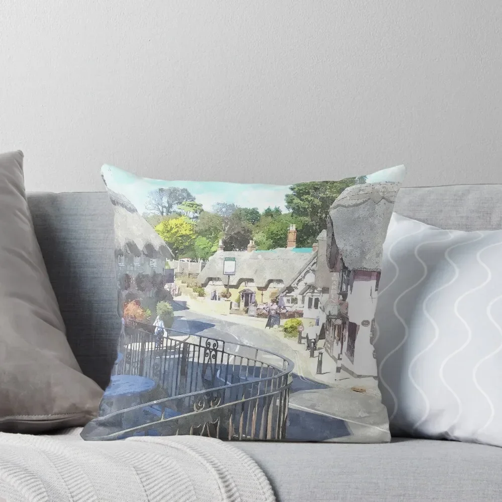 

Shanklin Old Village Isle of Wight Throw Pillow christmas decorations 2025 Sofa Cushions Cover Cushion Child pillow