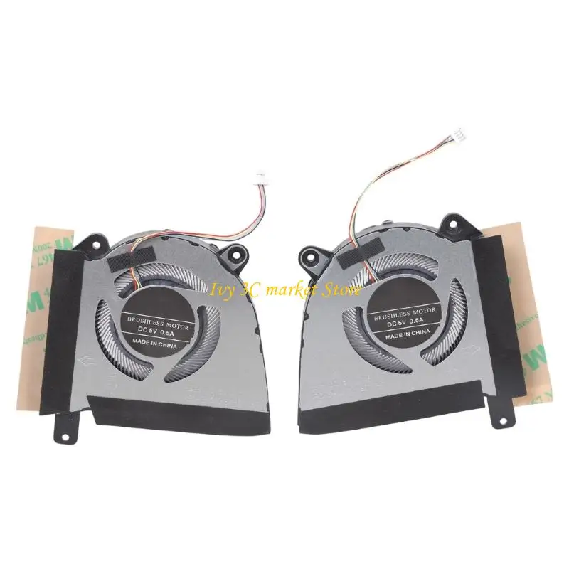 

D7YC CPU GPU Cooling Fan Heat Dissipation for G14 GA402R GA402RK GA402RJ Series Graphics Card Radiator Cooling Fan Heatsink