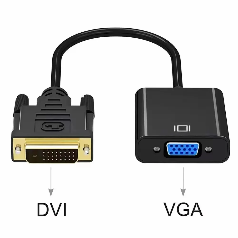 Male Dvi Converter Adapter For Vga Female Pc Au 50