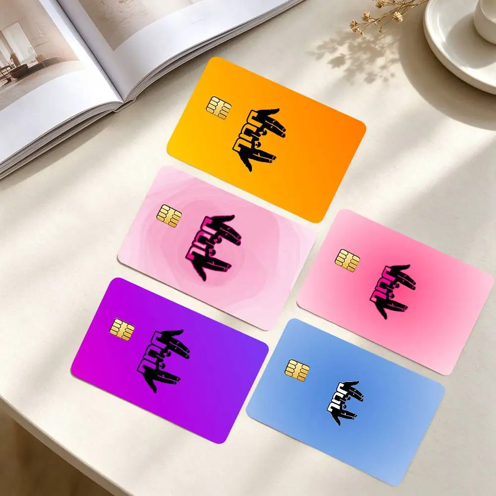 H-Hip Hop Rapper J-Jul Julien Mari  Credit Card HD Stickers Game Card Decal Small Chip Waterproof Sticker Gift