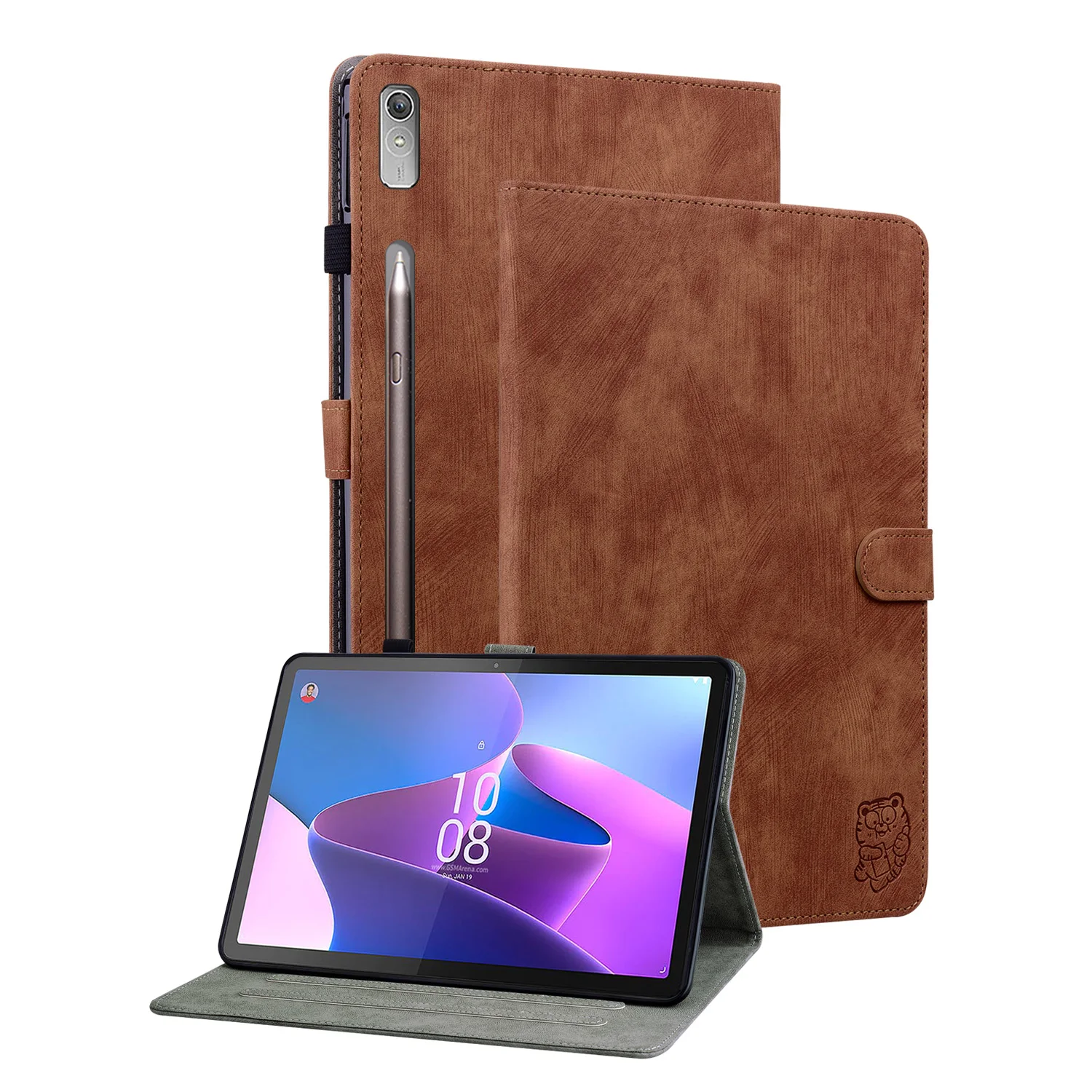 

Luxury PU Leather Case for Lenovo Tab P11 Pro Gen 2 2022 (Xiaoxin Pad Pro) 11.2 inch TB-132FU TB-138FU Soft TPU Back Stand Cover