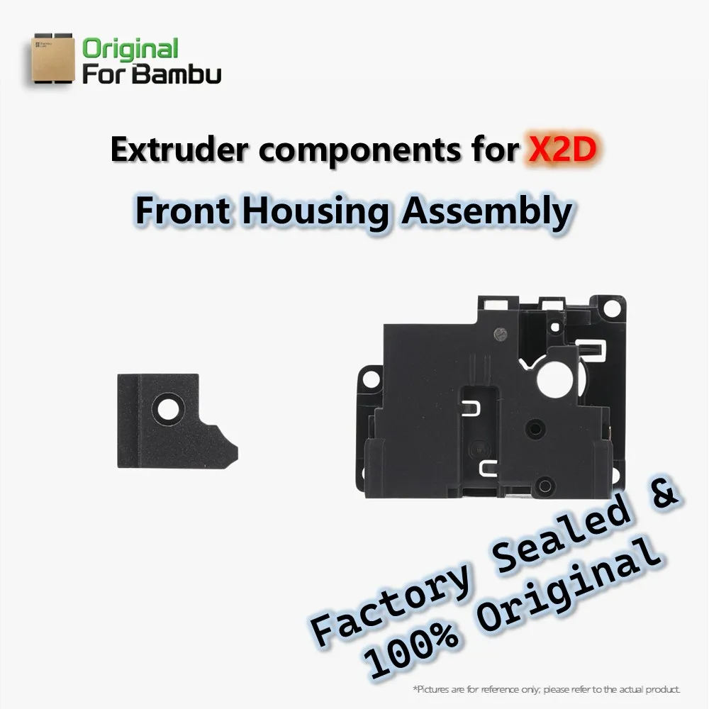 Original Bambu Lab X2D Extruder Parts, Left/Right Filament Sensor, Extruder Gear, Front Cover Assembly, 3D Printer Accessories