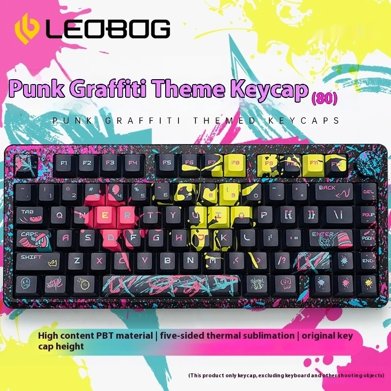 

Leobog Five-Sided Thermal Sublimation Pbt Gradient Key Cap Hi8 Key Cap Hi75 Key Cap Optional